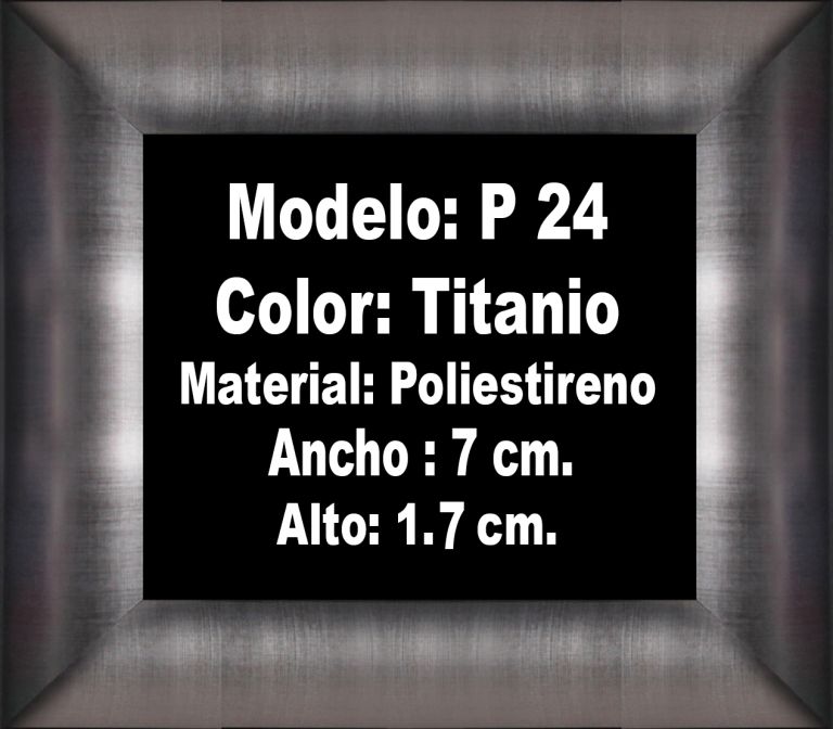 Modelo P24/Poliestireno (7cm/1.7 cm)