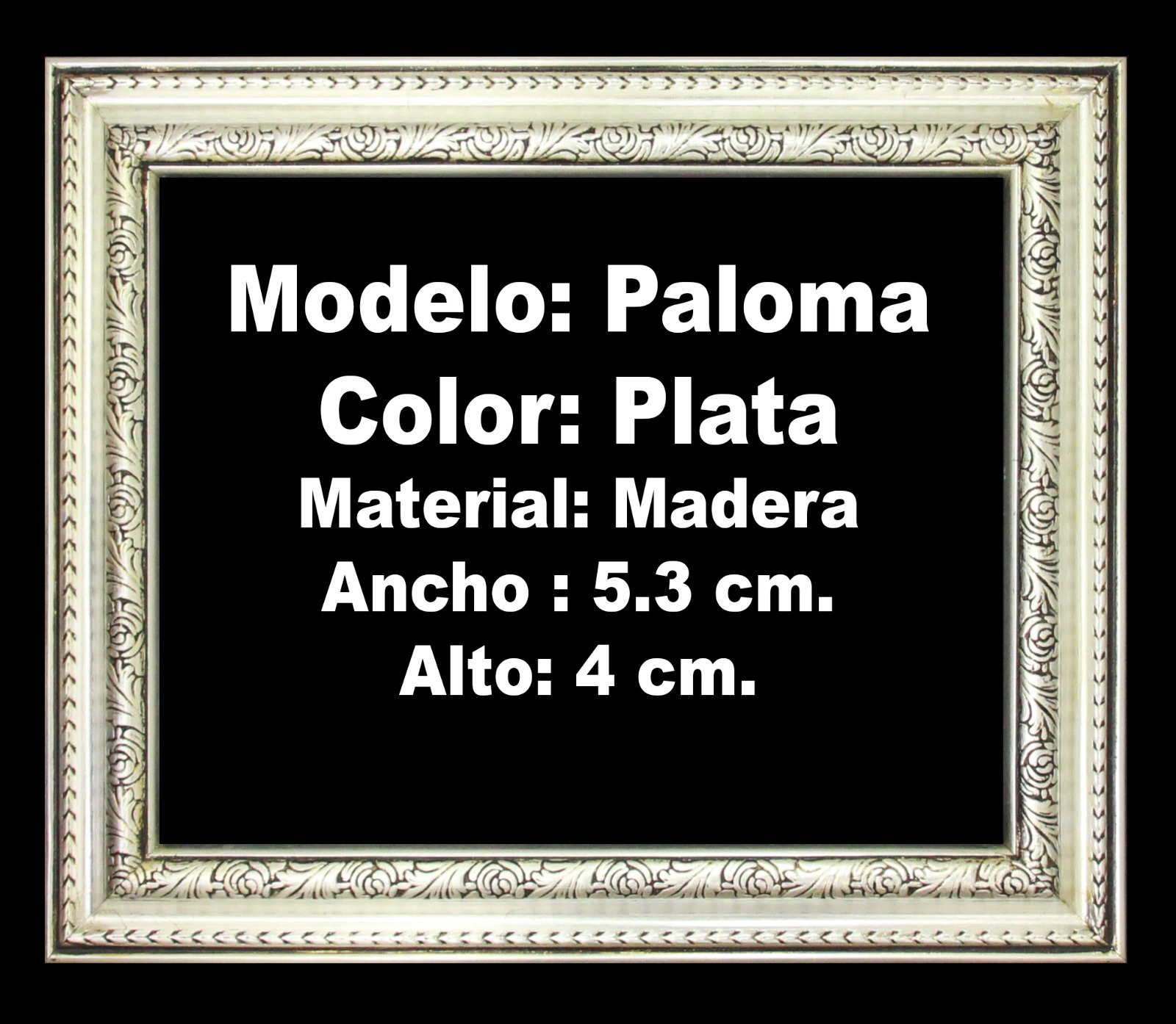 Paloma/ Madera (5.3 cm/4cm)