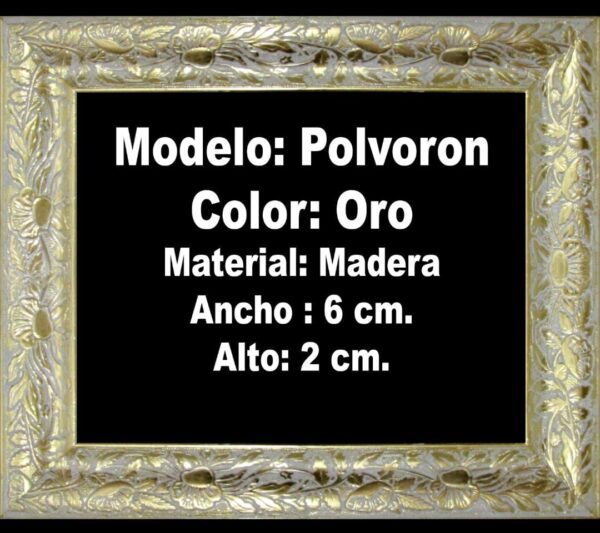 Polvoron/Madera (6cm/2cm)