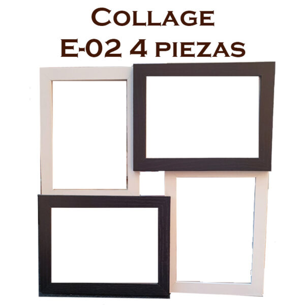 Collage E-02 4 piezas