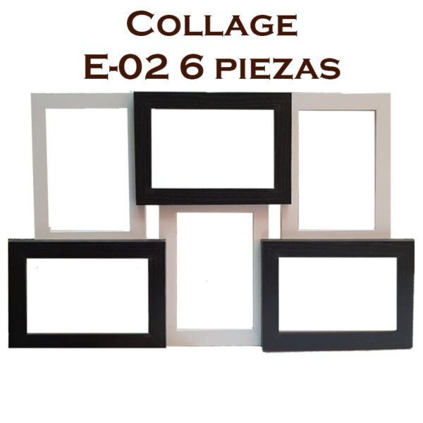 Collage E-02 6 piezas