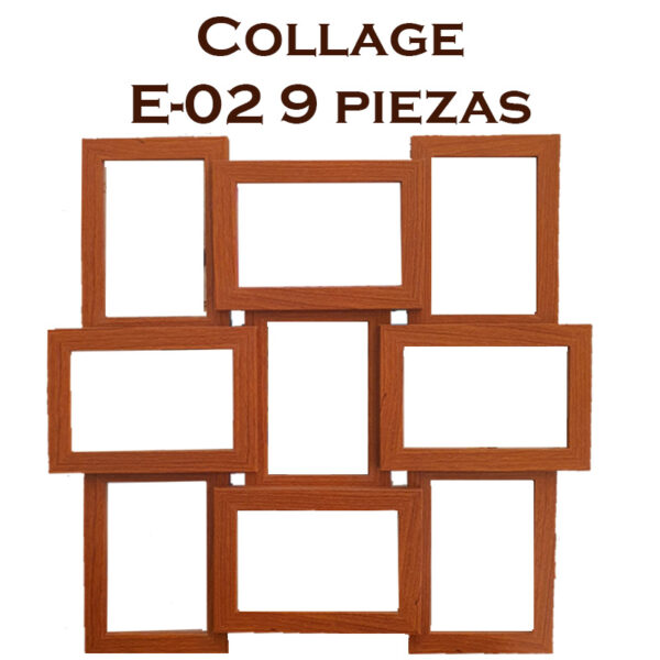 Collage E-02 9 piezas